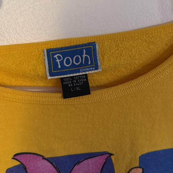 Vintage Pooh sweatshirt crewneck l/xl - Picture 2 of 5